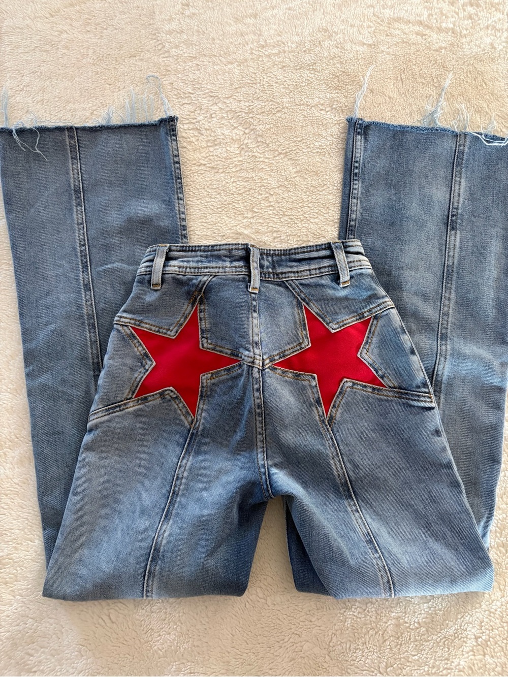 Free people firecracker flare jeans
